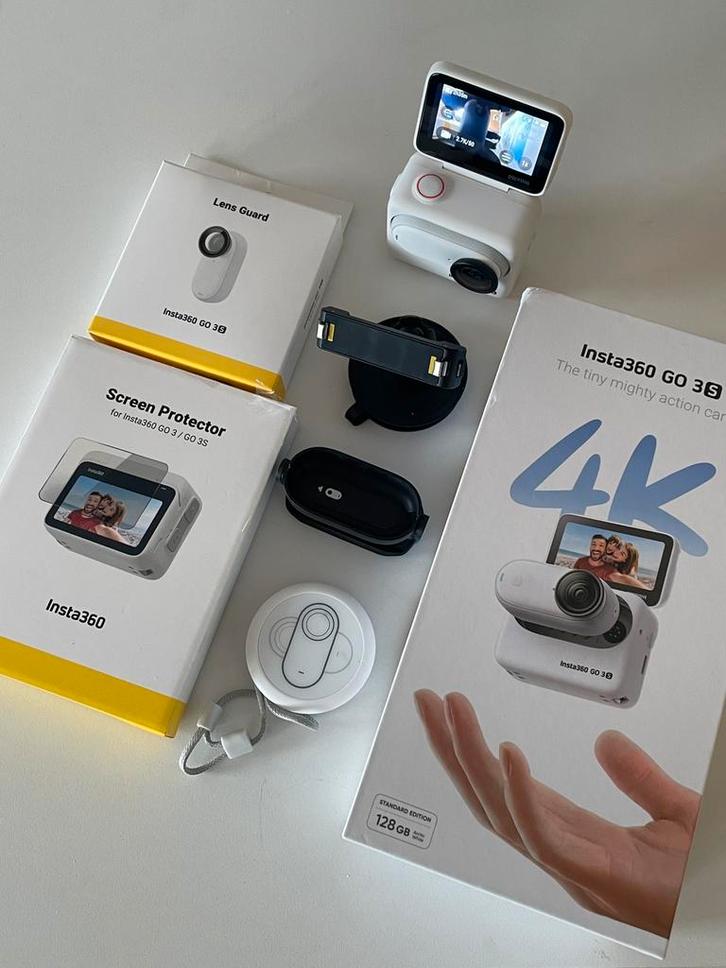 Insta360 gos 128GB, Audio, Tv en Foto, Actiecamera's, Zo goed als nieuw, Overige merken, Ophalen