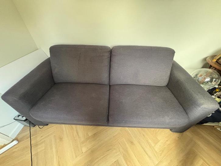 Bank 2.5 zits, Huis en Inrichting, Banken | Bankstellen, Gebruikt, Rechte bank, Tweepersoons, 150 tot 200 cm, 75 tot 100 cm, Stof