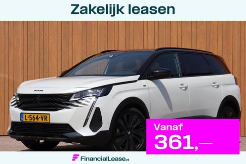 Peugeot 5008 1.2 GT 7-persoons orgNL leer+mem+massage+verw., Auto's, Peugeot, Bedrijf, Lease, Financial lease, ABS, Achteruitrijcamera