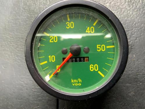 Zundapp Groene Tellerklok NIEUW, Fietsen en Brommers, Brommeronderdelen | Zundapp, Nieuw, Overige typen, Ophalen