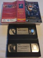 Mortal Kombat 1 & 2 Dubbelbox VHS Actie/Martial-Arts, Vanaf 16 jaar, Ophalen of Verzenden, Gebruikt, Actie en Avontuur