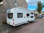 Burstner PremioPlus 510TK + Mover + vaste luifel, Bovag 2025, Caravans en Kamperen, Caravans, Hefbed, Rondzit, Particulier, Bürstner