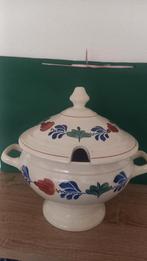Boerenbont soep Terrine, Huis en Inrichting, Keuken | Servies, Ophalen of Verzenden, Zo goed als nieuw, Aardewerk, Boerenbont