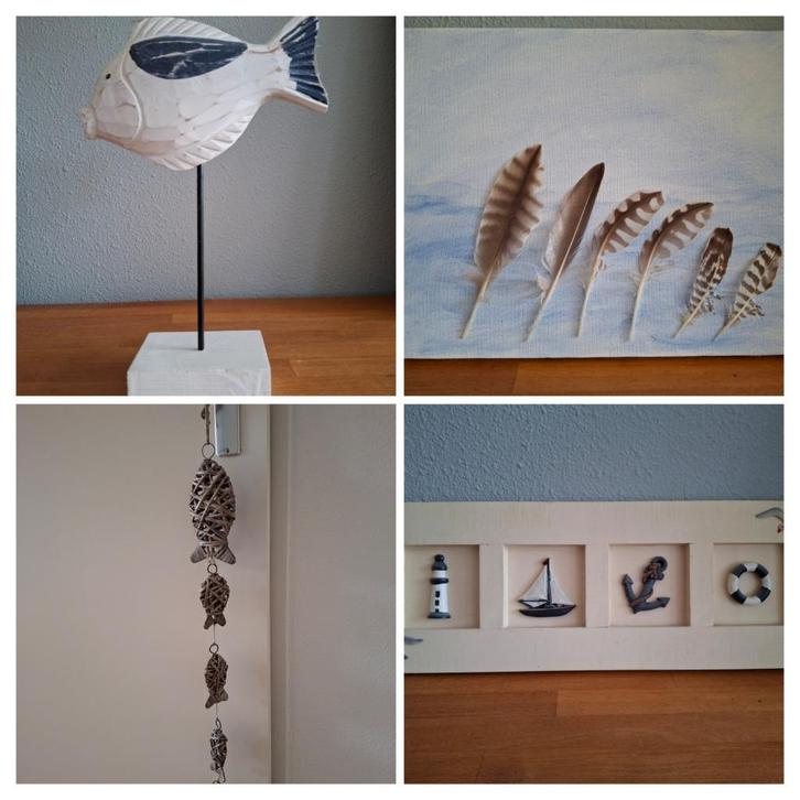 nautisch thema, woonaccesoires, Huis en Inrichting, Woonaccessoires | Overige, Zo goed als nieuw, Ophalen of Verzenden