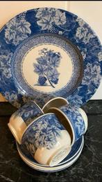 WEDGWOOD Home Vintage BLUE servies 🔹BORDEN &  KOPJES, Ophalen, Nieuw, Bord(en), Wedgwood