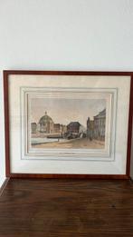 Antieke prent van Leidschendam 1859, Antiek en Kunst, Kunst | Etsen en Gravures, Ophalen of Verzenden