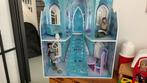 Kidkraft Disney Frozen ijspaleis poppenhuis + twee poppen, Ophalen, Gebruikt, Poppenhuis
