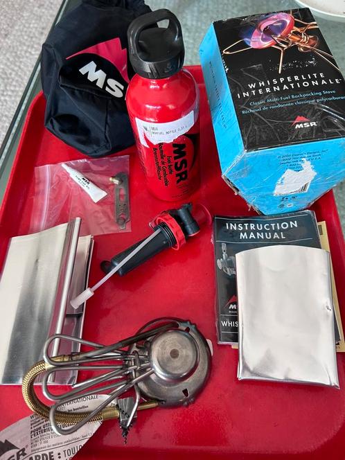 Msr whisperlite internationaal, Caravans en Kamperen, Kampeeraccessoires, Nieuw, Ophalen of Verzenden