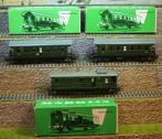 4002 + 4003 Marklin rijtuigen en bagagewagen, Hobby en Vrije tijd, Wisselstroom, Wagon, Ophalen of Verzenden, Zo goed als nieuw