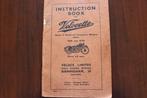 Velocette KSS KTS Mark II motorcycle instruction book 1936, Ophalen of Verzenden, Overige merken