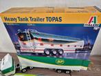 Italeri Heavy Tank Trailer TOPAS 1:24 Bouwdoos, Hobby en Vrije tijd, Modelbouw | Auto's en Voertuigen, Italeri, Groter dan 1:32