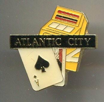Atlantic City casino PIN ( BLAD4_436 ), Verzamelen, Speldjes, Pins en Buttons, Zo goed als nieuw, Speldje of Pin, Transport, Verzenden
