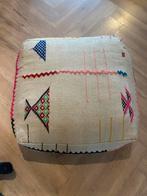Marokkaanse poef, Verzenden, Zo goed als nieuw, Rond, Minder dan 50 cm