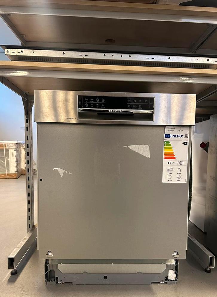 BOSCH SERIE 6 VAATWASSER INBOUW HALF GEINTEGREERD SMI6ECS12E, Witgoed en Apparatuur, Vaatwasmachines, Nieuw, Inbouw, Minder dan 85 cm