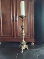 Bronzen kerkkandelaar 62 cm hoog, Ophalen, Koper of Brons