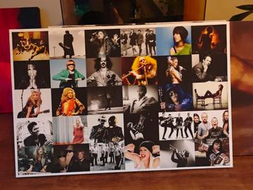 Muziek Collage - Bekende Artiesten beschikbaar voor biedingen