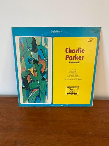 Lp Charlie Parker volume 3 III vinyl beschikbaar voor biedingen