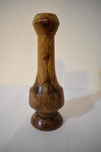 Unieke Beukenhouten Vaas – 17 cm, Huis en Inrichting, Woonaccessoires | Vazen, Overige materialen, Overige kleuren, Nieuw, Ophalen of Verzenden