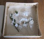 Communie, antiek doosje met oude communie-spullen, Antiek en Kunst, Ophalen of Verzenden