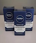 🖤 Nivea Gezichtscreme voor Mannen/Drie stuks/Nieuw!, Ophalen, Nieuw, Gehele gezicht