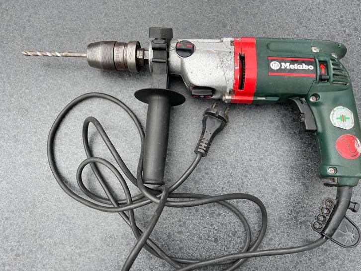 Metabo klopboormachine SBE 751-2, Doe-het-zelf en Verbouw, Gereedschap | Boormachines, Zo goed als nieuw, Boormachine, Ophalen