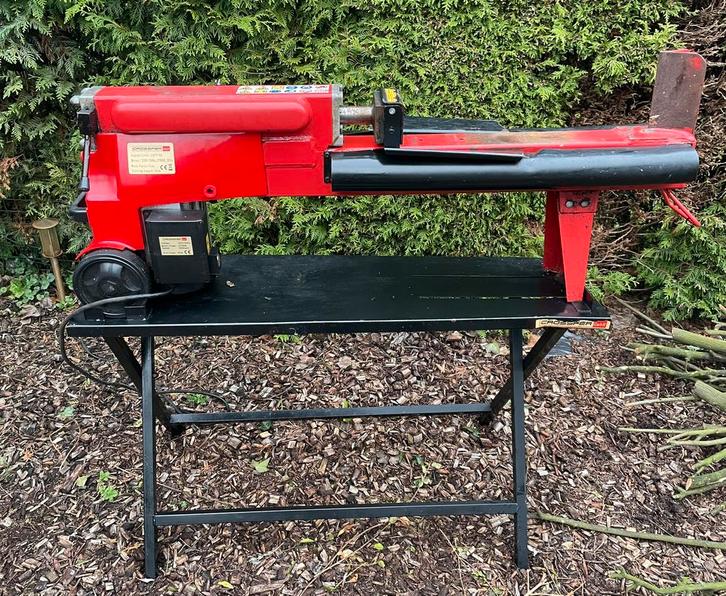 Te koop. Crossfer kloofmachine 7 ton incl. tafel, Tuin en Terras, Kloofmachines, Gebruikt, Liggend, Elektrisch, Ophalen