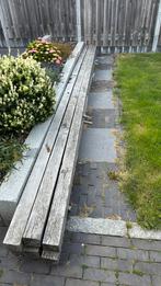 Douglas balken 10x10 5 meter lang, Tuin en Terras, Palen, Balken en Planken, Ophalen, Gebruikt, 250 cm of meer, Balken