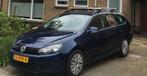 Volkswagen Golf 1.6 TDI 77KW Variant 2011 Blauw, Auto's, Euro 5, Stof, Zwart, Blauw