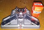Merkloze snij- en lijmmal voor 8 mm film, staal, Antiek en Kunst, Curiosa en Brocante, Ophalen