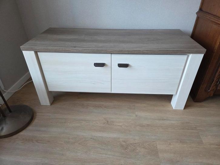 TV Kast, televisiemeubel landelijke stijl, Huis en Inrichting, Kasten | Dressoirs, Zo goed als nieuw, 100 tot 150 cm, 25 tot 50 cm