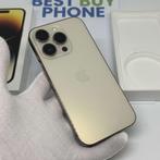 iPhone 14 Pro 128GB goud /krasvrij glas /91% batt /garantie, Apple, Zonder simlock, Zonder abonnement, Goud