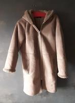 winterjas, beige kleurig, Ophalen of Verzenden, Gedragen, Maat 42/44 (L), Beige