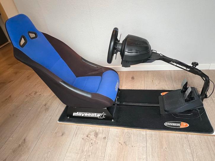 Playseat met Thrustmaster T300RS - Prima Staat!, Spelcomputers en Games, Spelcomputers | Overige, Gebruikt, Ophalen