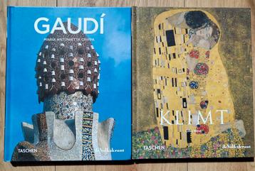 Kunstboeken Gaudi, Klimt & Schilderkunst Lage Landen beschikbaar voor biedingen