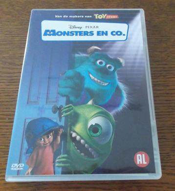 dvd Monsters en Co.