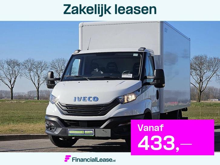 IVECO DAILY 35C16 bakwagen laadklep!, Auto's, Bestelauto's, Bedrijf, Lease, Financial lease, ABS, Airconditioning, Cruise Control