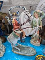 Porselein beeld Napoleon ten paard, Antiek en Kunst, Ophalen of Verzenden