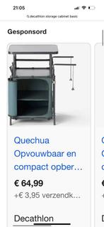 Decatlon storage cabinet, Ophalen, Zo goed als nieuw, Campingstoel