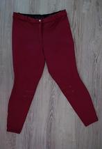 Decathlon Fouganza paardrij rijbroek maat XL donker rood, Dieren en Toebehoren, Paardrijkleding, Ophalen of Verzenden, Zo goed als nieuw