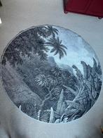 Vloerkleed rond 1.80m, Ophalen, Grijs, 150 tot 200 cm, Rond