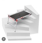 Te Huur: Trapplatform Hailo TP2 Pro 2 / veilig klussen, Doe-het-zelf en Verbouw, Ladders en Trappen, Ophalen, Trap, Zo goed als nieuw