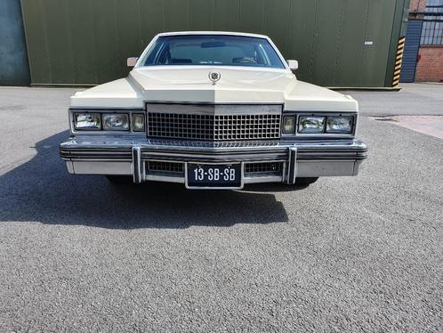 Cadillac Coupe de Ville 8.4 AUT 1979 Wit, Auto's, Cadillac, Particulier, Coupe de Ville, LPG, Coupé, Automaat, Geïmporteerd, Wit