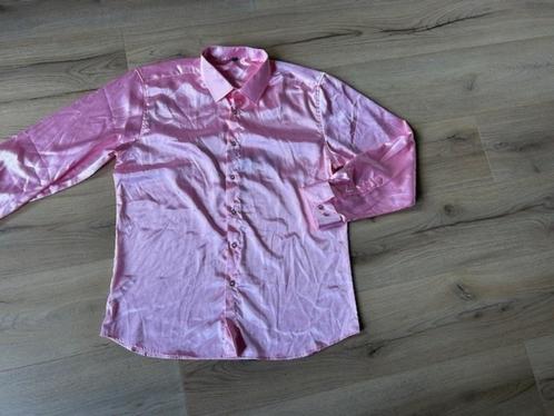 Roze overhemd Maat 43, Kleding | Heren, Overhemden, Nieuw, Halswijdte 43/44 (XL), Roze, Verzenden
