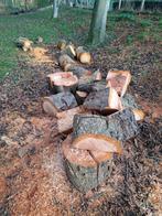 Haardhout kachelhout kers vers gezaagd ca. 3m3, Tuin en Terras, Minder dan 3 m³, Ophalen, Overige houtsoorten, Stammen