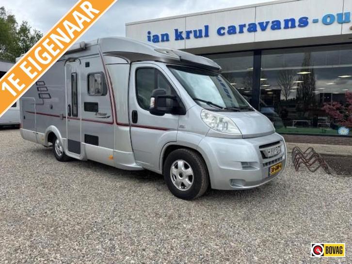 Hymer Tramp T674 SL, Caravans en Kamperen, Campers, Bedrijf, tot en met 2, Half-integraal, Hymer, Fiat, Diesel, Automaat, Halve Treinzit
