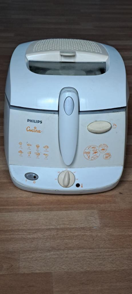 Philips Frituurpan, Witgoed en Apparatuur, Frituurpannen, Gebruikt, 2 tot 3 liter, Uitneembare binnenpan, Ophalen
