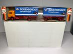 Herpa BÜDENBENDER Verpakkingen Mercedes Truck met Aanhanger., Ophalen of Verzenden, Nieuw, Herpa