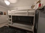 Ikea stapelbed wit, Huis en Inrichting, Slaapkamer | Stapelbedden en Hoogslapers, Ophalen, 90 cm, Tweepersoons, Zo goed als nieuw