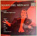 LP  MARIO DEL MONACO - Beroemde Italiaanse Opera-aria's, Ophalen of Verzenden, Romantiek, Gebruikt, Opera of Operette