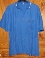 Polo blauw met borstzakje maat 40, Maat 38/40 (M), Blauw, Ophalen of Verzenden, Zo goed als nieuw
